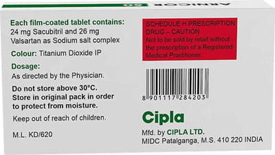 Arnicor 50mg Strip Of 10 Tablets