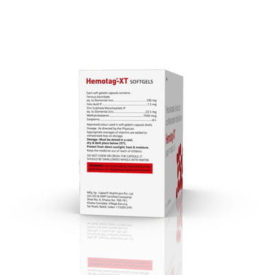 Hemotag Xt Strip Of 10 Softgel Capsules