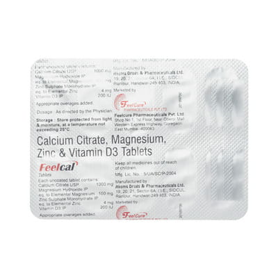 Feelcal Strip Of 10 Tablets