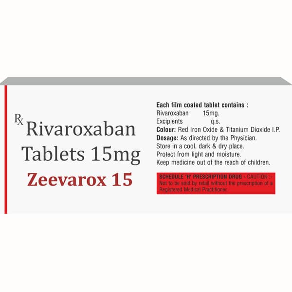 Zeevarox 15Mg Strip Of 10 Tablets