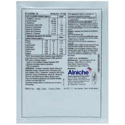 New Hepaniche Lime Flavour Sachet Of 12gm Oral Powder