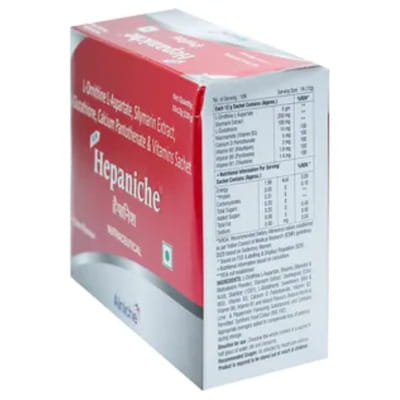 New Hepaniche Lime Flavour Sachet Of 12gm Oral Powder