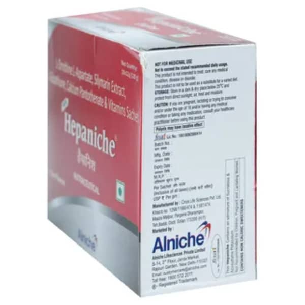 New Hepaniche Lime Flavour Sachet Of 12gm Oral Powder