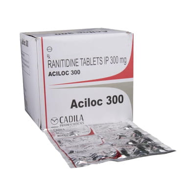 Aciloc 300mg Strip Of 10 Tablets