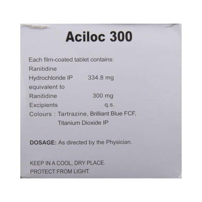 Aciloc 300mg Strip Of 10 Tablets