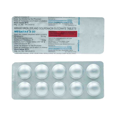 Megatas S 50mg Strip Of 10 Tablets