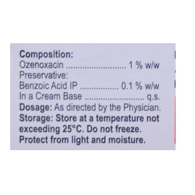 B Oze Tube Of 5gm Cream