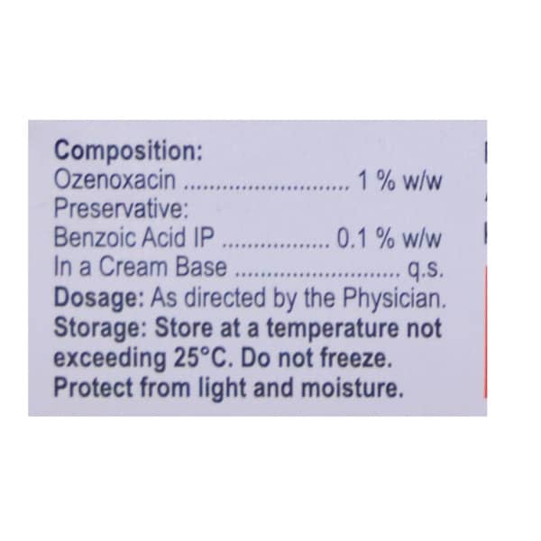 B Oze Tube Of 5gm Cream