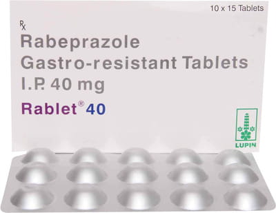 Rablet 40mg Strip Of 15 Tablets