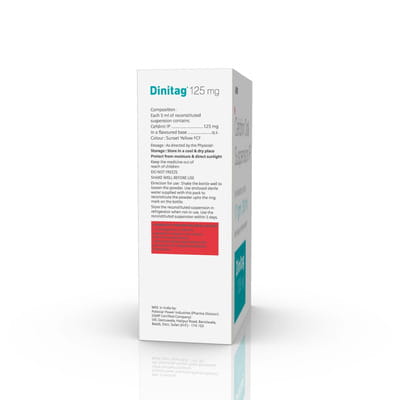 Dinitag 125mg Bottle Of 30ml Dry Suspension
