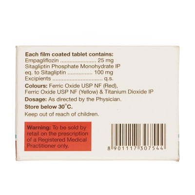 Empacip S 25/100mg Strip Of 10 Tablets