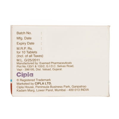 Empacip S 25/100mg Strip Of 10 Tablets