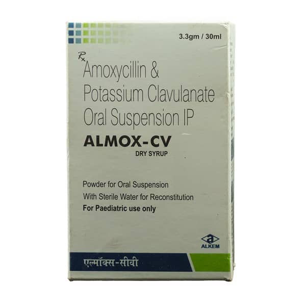 Almox Cv Bottle Of 30ml Dry Syrup