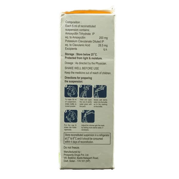 Almox Cv Bottle Of 30Ml Dry Syrup