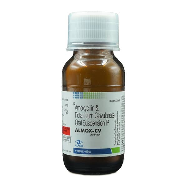 Almox Cv Bottle Of 30ml Dry Syrup