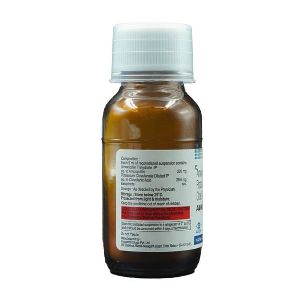 Almox Cv Bottle Of 30Ml Dry Syrup