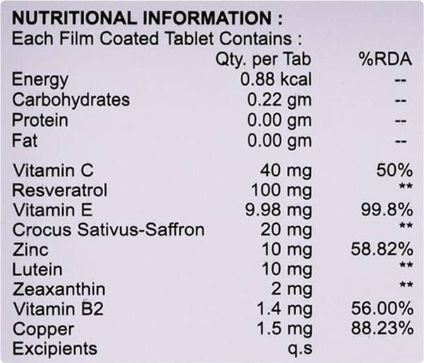 रेफ्रोन की स्ट्रिप 15 टैबलेट्स
