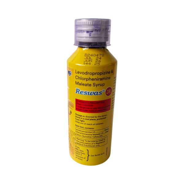 Reswas Jr Ginger Lemon Bottle Of 120Ml Syrup