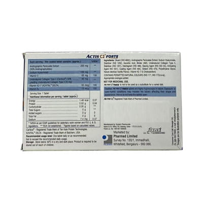 Actis C2 Forte Strip Of 10 Tablets