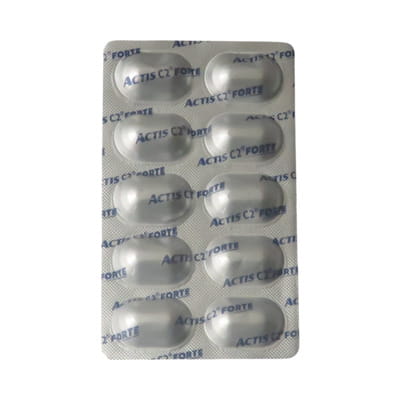 Actis C2 Forte Strip Of 10 Tablets