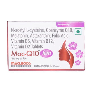 Mac Q10 Fem Strip Of 10 Tablets