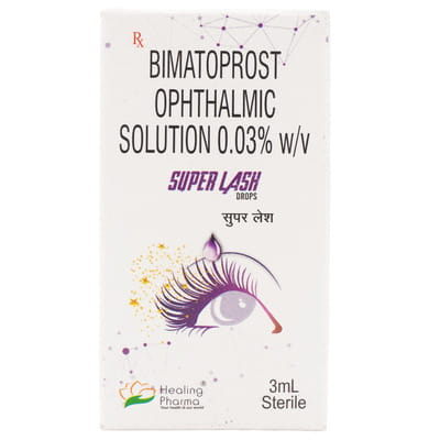 Super Lash 0.03% Bottle Of 3ml Eye Drops
