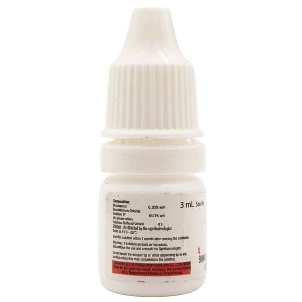 Super Lash 0.03% Bottle Of 3ml Eye Drops
