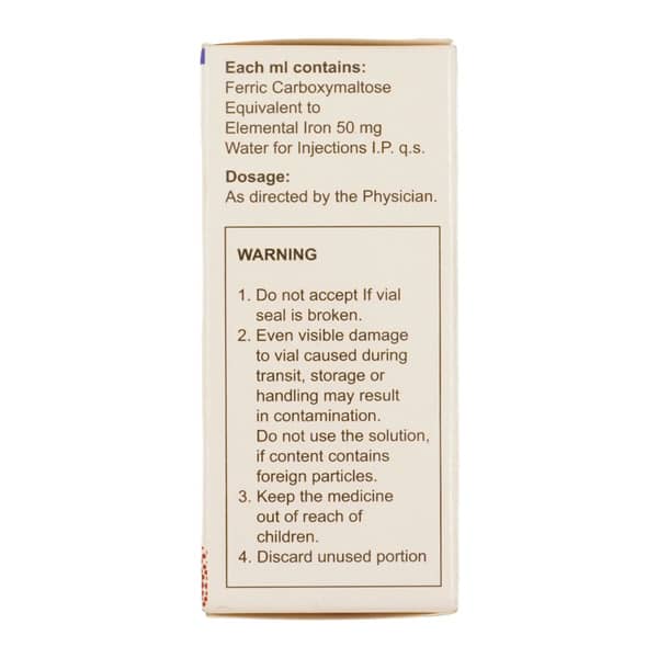 Richar Fcm 50mg Vial Of 10ml Injection