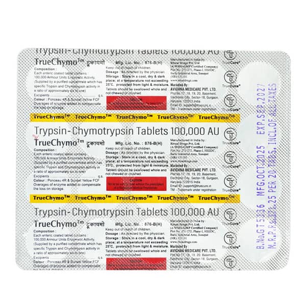 Truechymo Strip Of 20 Tablets