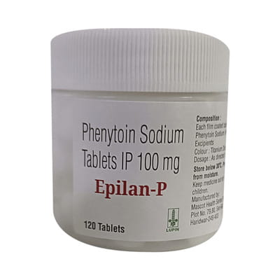 Epilan P 100mg Bottle Of 120 Tablets