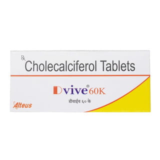 Dvive 60K Strip Of 10 Chewable Tablets