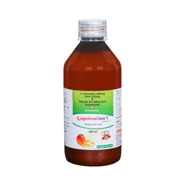 Cognitrust Dha X Suspension | Mango Flavour Sugar Free