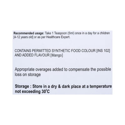 Cognitrust Dha X Mango Flavour Sugar Free Bottle Of 200ml Suspension