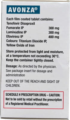 Avonza Strip Of 30 Tablets