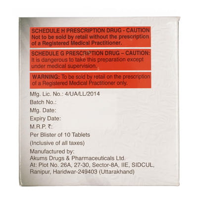 Sitara Pm 1000mg Strip Of 10 Tablets