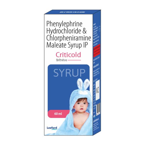 Criticold Bottle Of 60ml Syrup