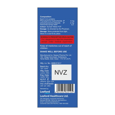 Criticold Bottle Of 60ml Syrup