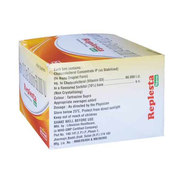 Replesta Nano Butterscotch Flavour Sugar Free Bottle Of 5ml Solution