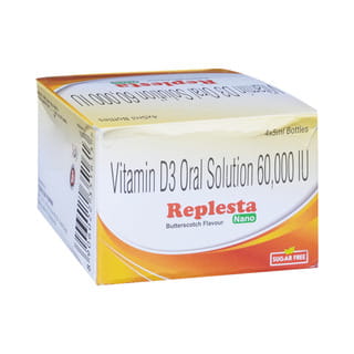 Replesta Nano Butterscotch Flavour Sugar Free Bottle Of 5ml Solution