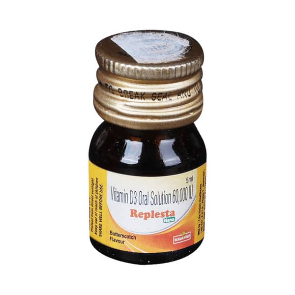 Replesta Nano Butterscotch Flavour Sugar Free Bottle Of 5ml Solution