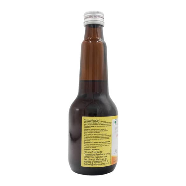 New V Total Bottle Of 200Ml Syrup