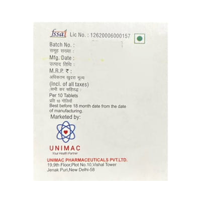 Hepamac Strip Of 10 Tablets