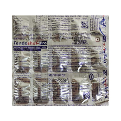 Tendoshot Pro Strip Of 15 Tablets