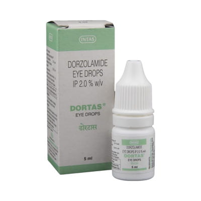 Dortas Pf Bottle Of 5ml Eye Drops
