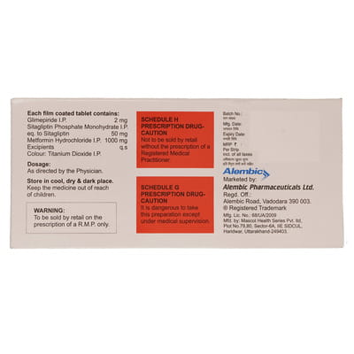Glisen Sm 2mg Strip Of 15 Tablets