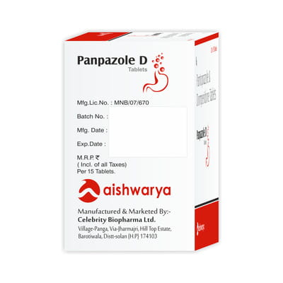 Panpazole D 10/40mg Strip Of 15 Tablets