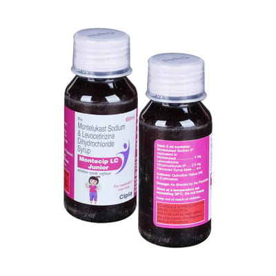 Montecip Lc Junior Bottle Of 60ml Syrup