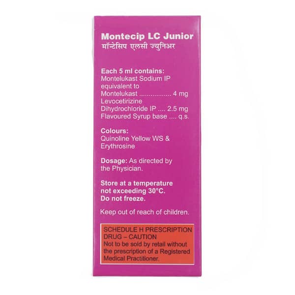 Montecip Lc Junior Bottle Of 60Ml Syrup