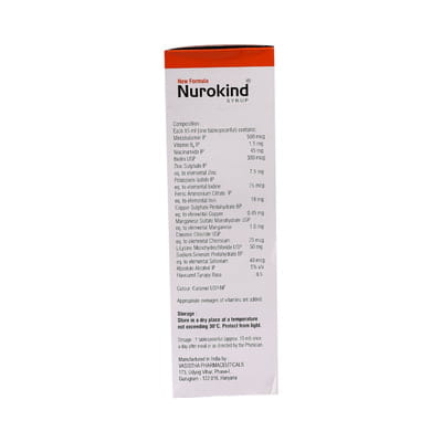 Nurokind Gold Orange Flavour Bottle Of 200ml Suspension