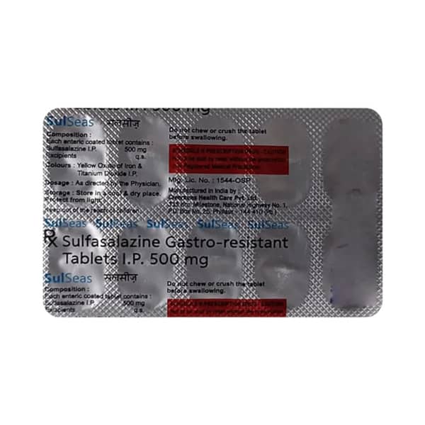Sulseas 500mg Strip Of 10 Tablets